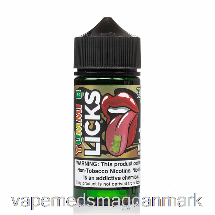 Vape Uden Nikotin Yummi B - Licks Roll Upz - 100ml 6mg